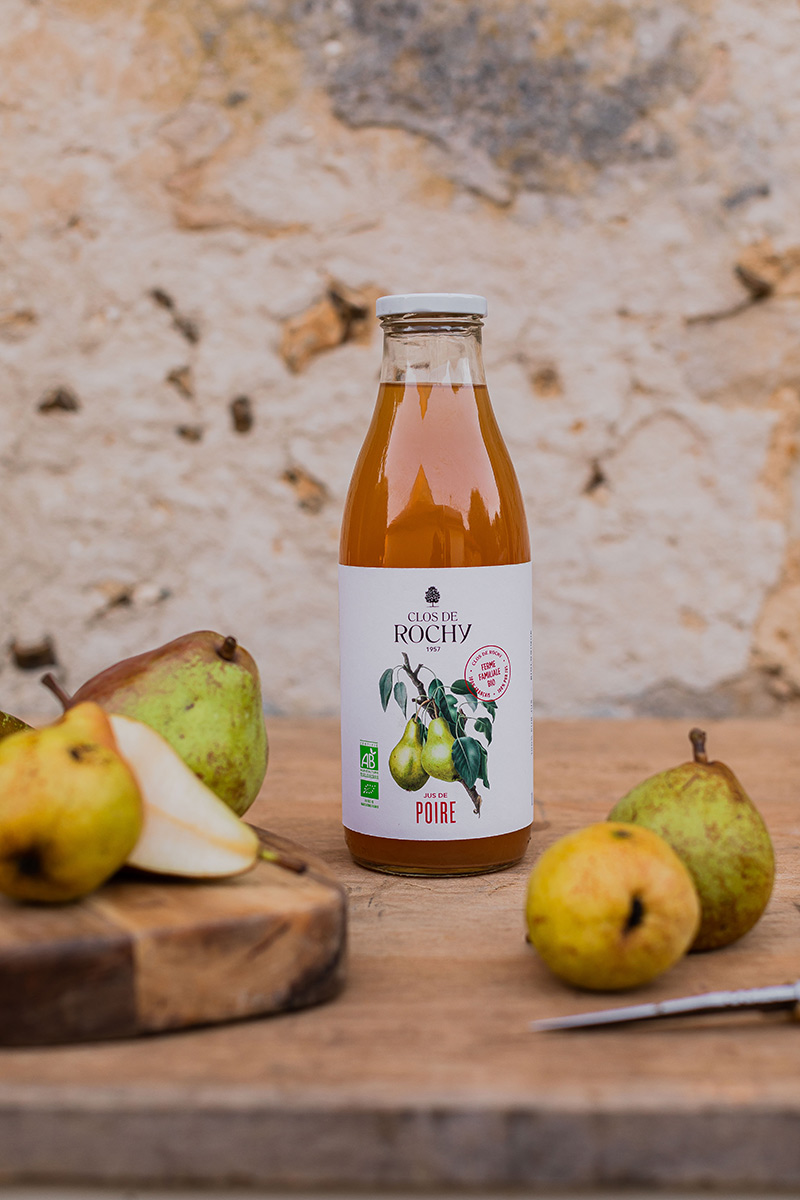 Clos de Rochy Dicy producteur pommes poires bio Yonne jus cidre vinaigre